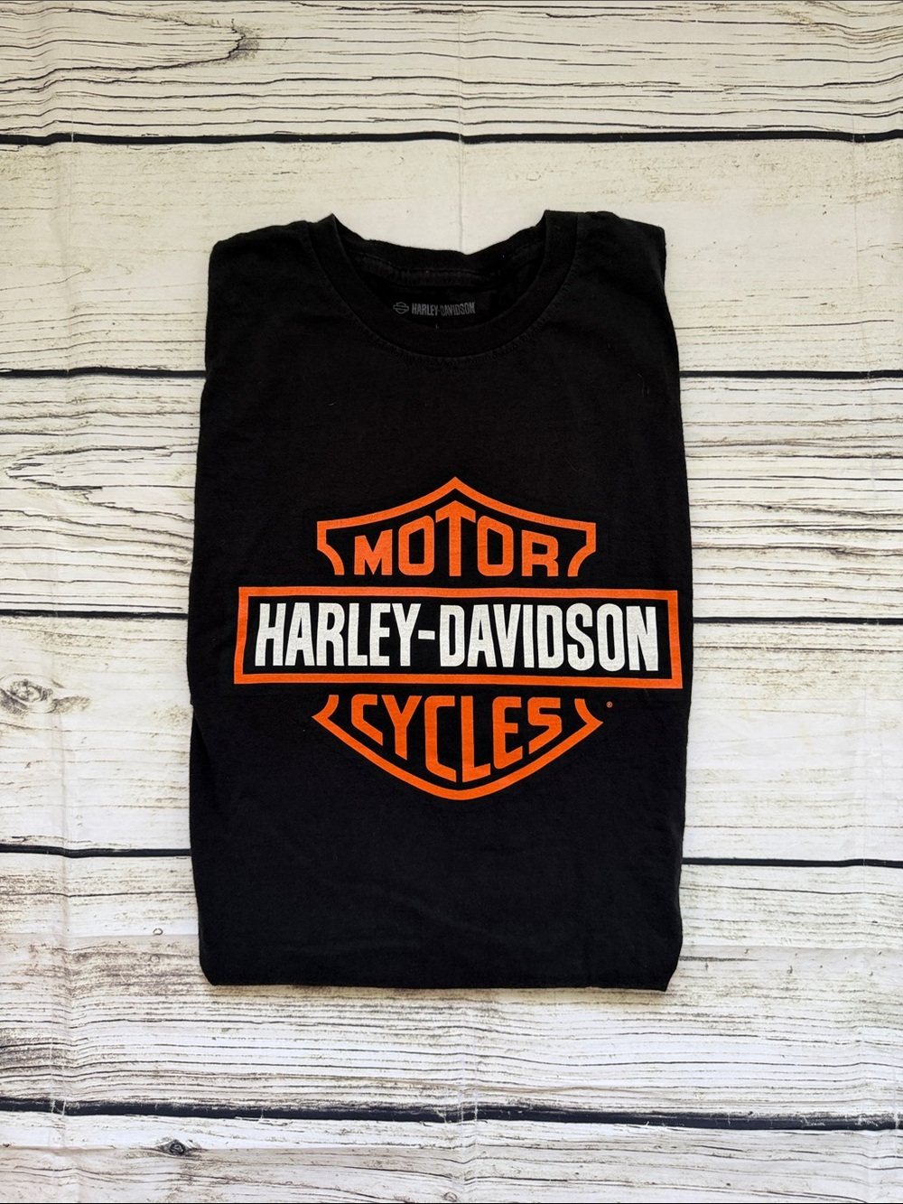 Harley-Davidson Motorcycles Men's Black Logo Tank Top T-Shirt L